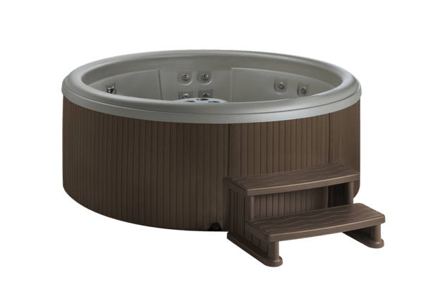 Aptos™ Premier Taupe Shell With Espresso Cabinet